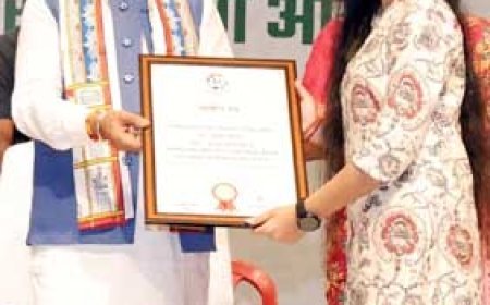 भरतनाट्यम में विलक्षण प्रतिभा, भिलाई की आद्या पांडे को मुख्यमंत्री ने किया सम्मानित