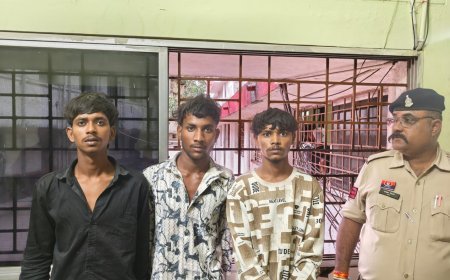 खास रिपोर्ट : भिलाई के खुर्सीपार में लूटपाट करने वाले तीन आरोपी गिरफ्तार, चाकू और रकम बरामद