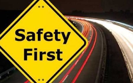 ऑपरेशन सुरक्षा अभियान: ब्लाइंड स्पॉट को लेकर यातायात पुलिस की पहल, हाईवे पर लगाए गए जागरूकता होर्डिंग