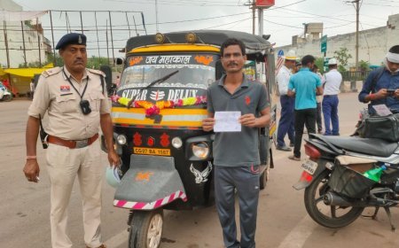 ऑपरेशन सुरक्षा: नियम तोड़ने वाले 569 ऑटो और ई-रिक्शा चालकों पर कार्रवाई