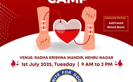 "रक्त की एक बूंद, जीवन की सौगात" – रोटरी क्लब भिलाई ग्रेटर का प्रेरणास्पद रक्तदान शिविर 1 जुलाई को