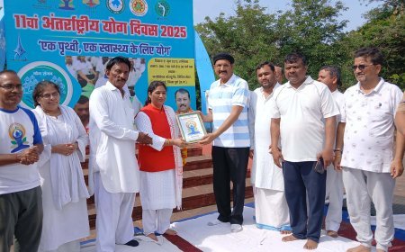 हरित योग अभियान से स्वस्थ भारत की ओर कदम: एक पेड़ मां के नाम, योग के संग पर्यावरण संरक्षण