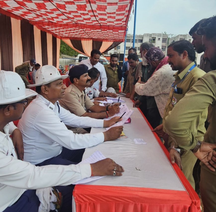 स्कूल बसों की जांच में सामने आई लापरवाही, 08 बसों पर हुई कार्रवाई