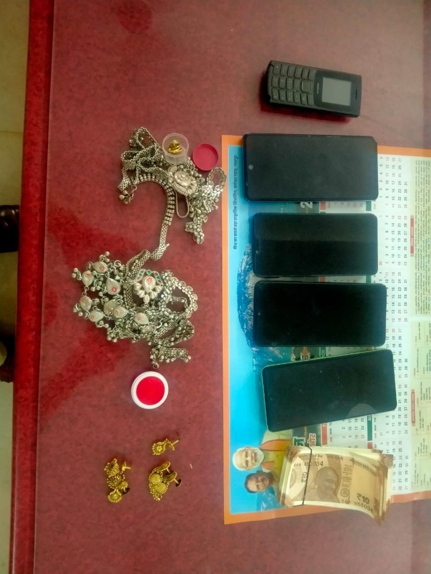 भिलाई के खुर्सीपार क्षेत्र में नकबजनी का खुलासा, दो नाबालिग चोर गिरफ्तार