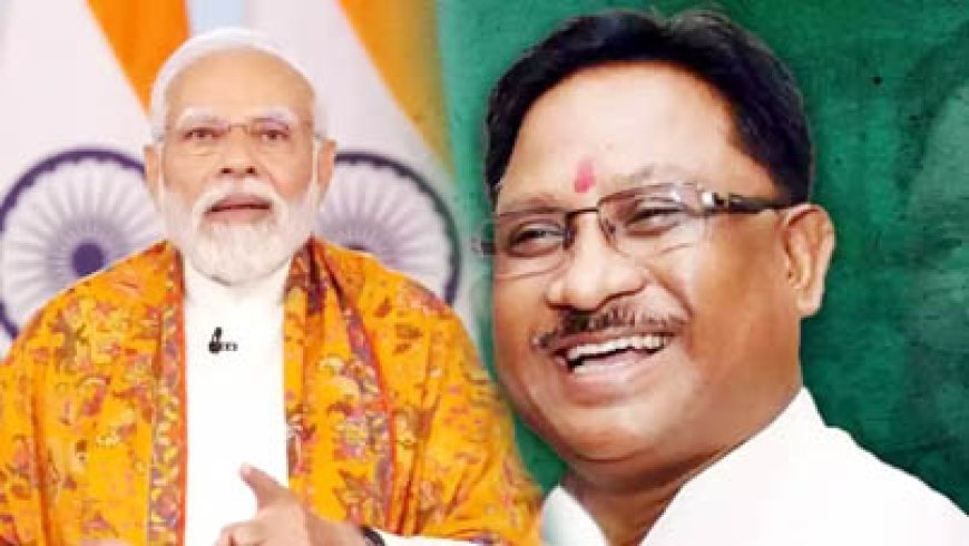 "विकास की राह पर छत्तीसगढ़, मोदी की गारंटी को जमीन पर उतार रही सरकार" — सीएम विष्णुदेव साय