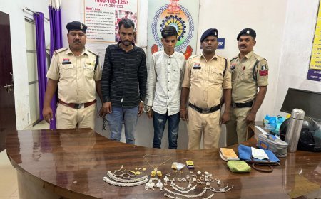 बिलासपुर का हिस्ट्रीशीटर रितेश पांडे चोरी के मामले में गिरफ्तार, 7.36 लाख का माल बरामद