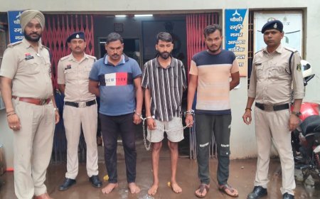 क्राइम रिपोर्ट : पुलिस बनकर ठगी करने वाला शातिर गिरोह पकड़ा गया, मारपीट कर वसूले थे 24,000 रुपये