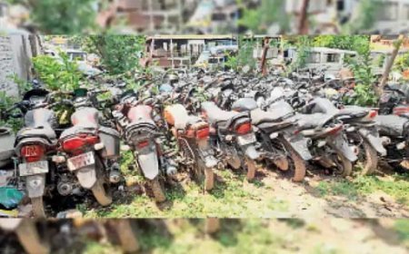 बलौदाबाजार में 500 से ज्यादा जब्त वाहनों की खुलेआम नीलामी, 10 और 11 जुलाई को लगेगी बोली