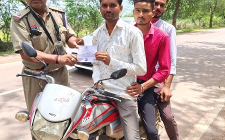 दुर्ग में यातायात पुलिस की रातभर सख्त चेकिंग: 237 वाहन चालकों पर कार्रवाई, 8 के वाहन जब्त