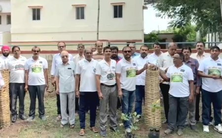 भिलाई में "हर आंगन एक पेड़" और "वाटर हार्वेस्टिंग" को लेकर जागरूकता का संकल्प