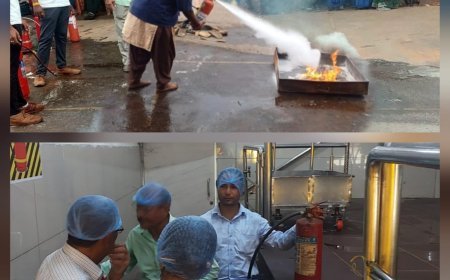 हरे कृष्ण मंदिर में आयोजित कार्यशाला में अग्नि सुरक्षा की बारीकियां समझाईं