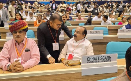 स्वच्छता सम्मान समारोह में पहुंचे उपमुख्यमंत्री साव