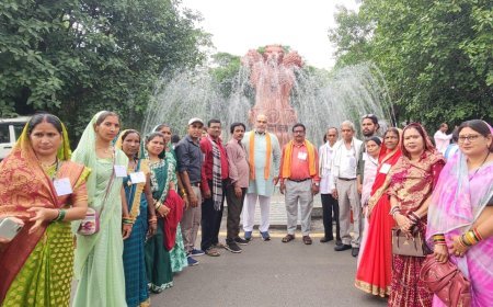 ललित चंद्राकर के नेतृत्व में प्रतिनिधिमंडल ने विधानसभा का भ्रमण किया, मुख्यमंत्री से की सौजन्य भेंट