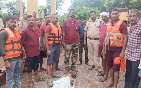 चोरहा नाले में डूबे युवक का शव एसडीआरएफ ने किया बरामद, घंटों चला सर्च ऑपरेशन