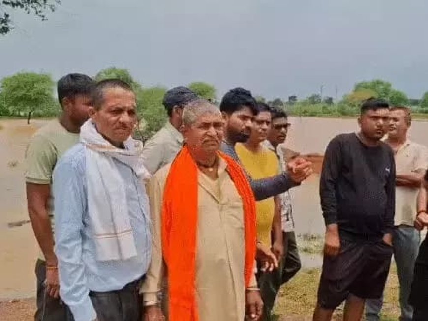 खास समाचार : अवैध प्लाटिंग बनी किसानों की मुसीबत: जल निकासी रुकी, फसलें जलमग्न