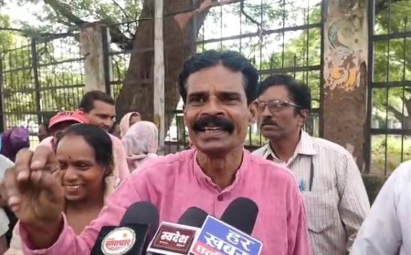 सफाई कर्मचारी दिवस पर निकला आक्रोश, कलेक्टर को सौंपा नियमितीकरण का ज्ञापन