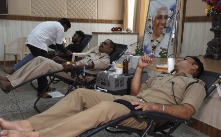 एकता और सेवा की मिसाल : ब्रह्माकुमारीज के रक्तदान महाअभियान में हजारों लोगों ने दिया जीवनदान