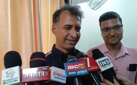 भिलाई में चैंबर ऑफ कॉमर्स का नया कार्यालय शुरू, "विकसित भारत 2047" के संकल्प को मिली नई दिशा