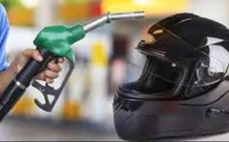 1 सितंबर से  नया नियम: बिना हेलमेट पेट्रोल नहीं मिलेगा