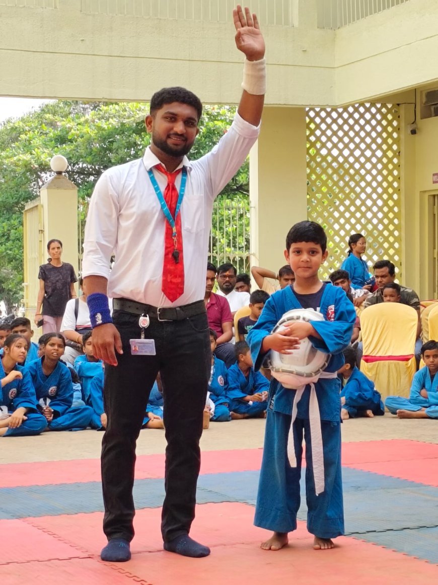 जिला स्तरीय कुडो टूर्नामेंट में दमखम दिखाया 350 खिलाड़ियों ने, दुर्ग बना ओवरऑल चैंपियन