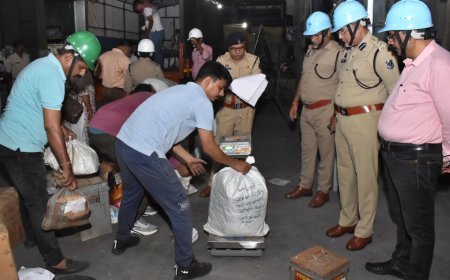 दुर्ग में 16 क्विंटल गांजा समेत भारी मात्रा में नशे का जखीरा नष्ट