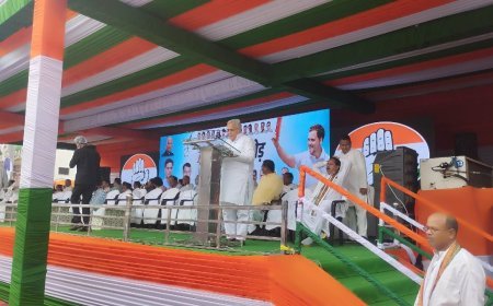 बिलासपुर में गरजी कांग्रेस की हुंकार : ‘वोट चोर-गद्दी छोड़’ आंदोलन ने पकड़ा जोर