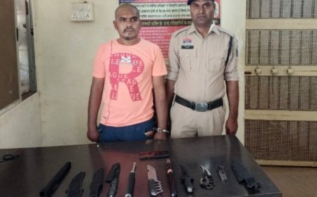 "युवती की आपत्तिजनक फोटो दिखाकर ब्लैकमेल करने और चाकू-गुप्ती से डराने वाला आरोपी गिरफ्तार"