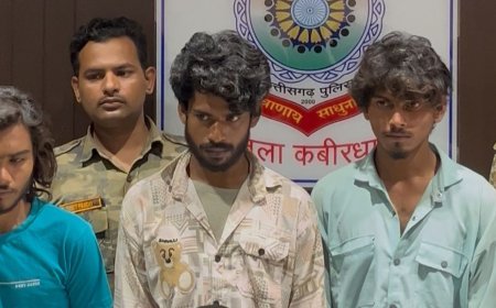 36 घंटे में सामूहिक दुष्कर्म का पर्दाफाश – कबीरधाम पुलिस ने तीनों दरिंदों को किया गिरफ्तार