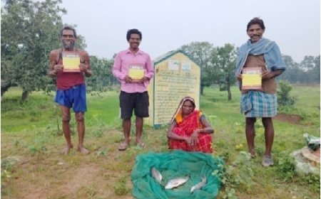 किशोरी का अमृत सरोवर: खेती, मछलीपालन और खुशहाली का नया आधार