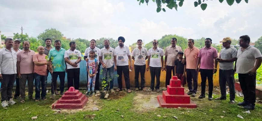 "हर आँगन एक पेड़ अभियान अपने अंतिम पड़ाव पर, आर्टकॉम ने दिया हरियाली का संदेश"