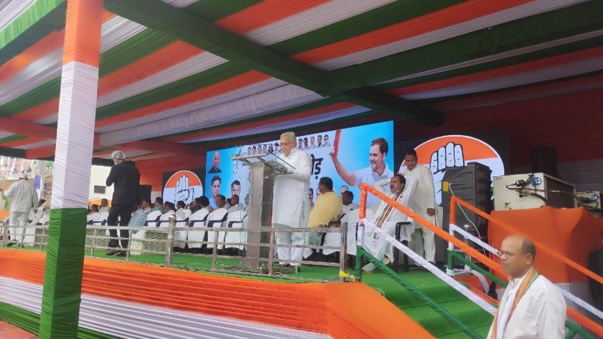 बिलासपुर में गरजी कांग्रेस की हुंकार : ‘वोट चोर-गद्दी छोड़’ आंदोलन ने पकड़ा जोर