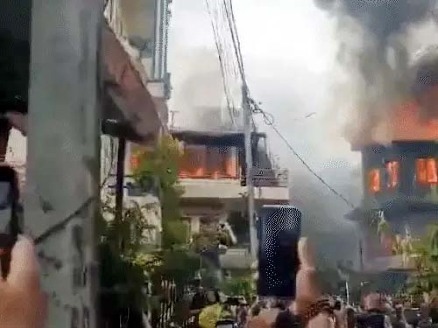 नेपाल में बवाल: सेना ने संभाला देश का कंट्रोल, पीएम ओली का इस्तीफा; राजधानी में आगजनी और हिंसा थमने का नाम नहीं