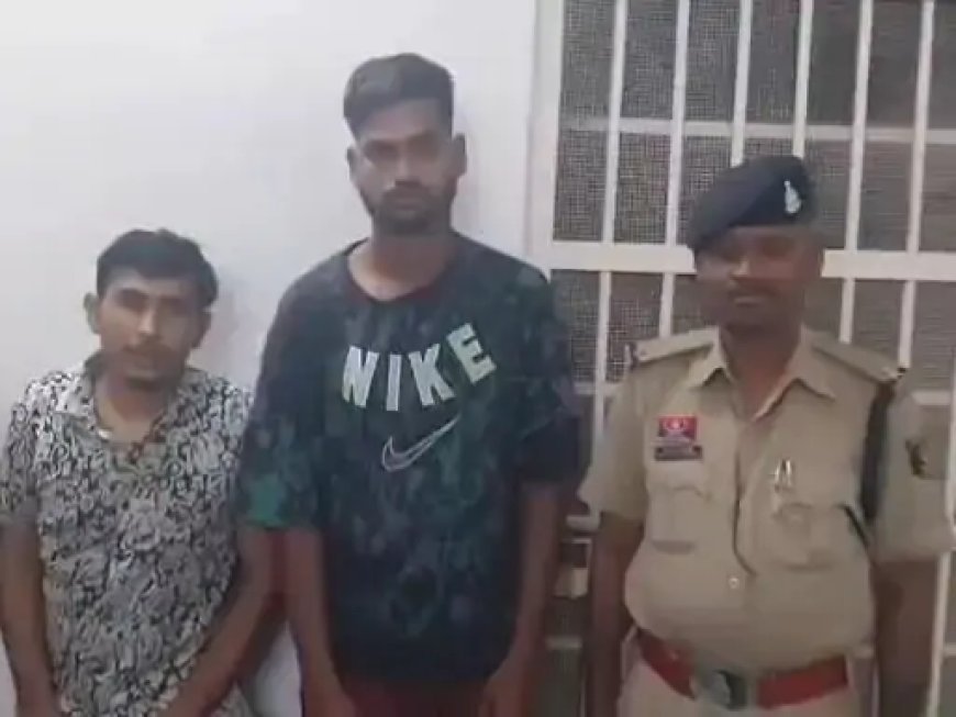 चिट्टा बेचते दो तस्कर गिरफ्तार:10 ग्राम हेरोइन की पुड़िया बनाकर 1-1 हजार में बेच रहे थे युवक