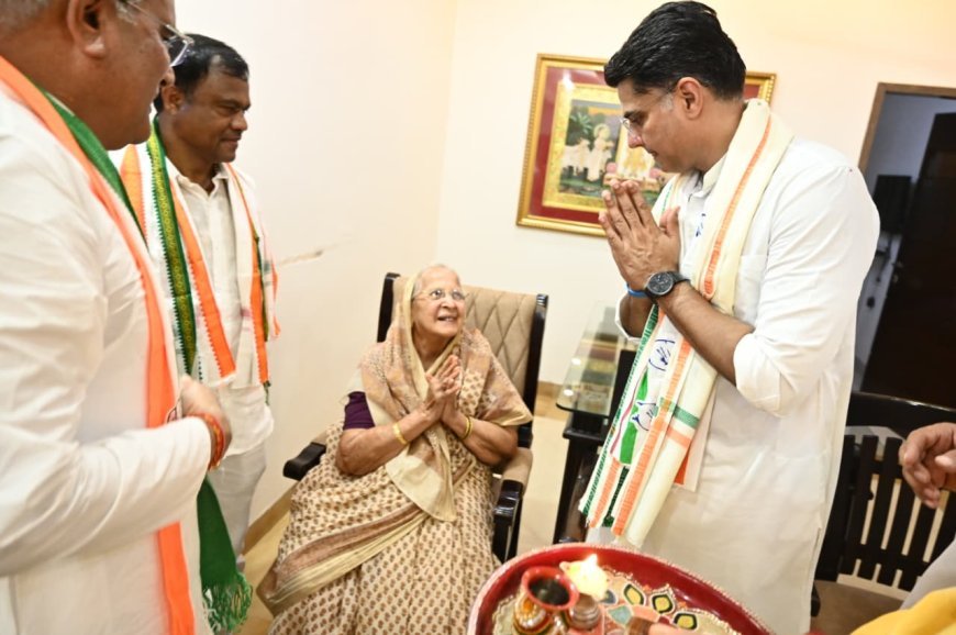 सचिन पायलट ने दुर्ग में भरी हुंकार, वोरा निवास पर परिवार संग हुए आत्मीय क्षण