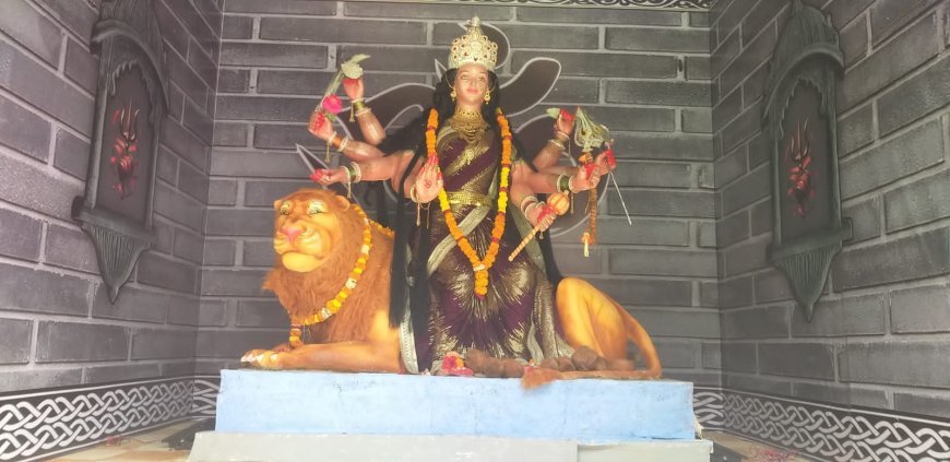 पद्मनाभपुर में दुर्गाउत्सव की धूम, आदिनाथ पंडाल और राम-रावण झांकी बने आकर्षण का केंद्र