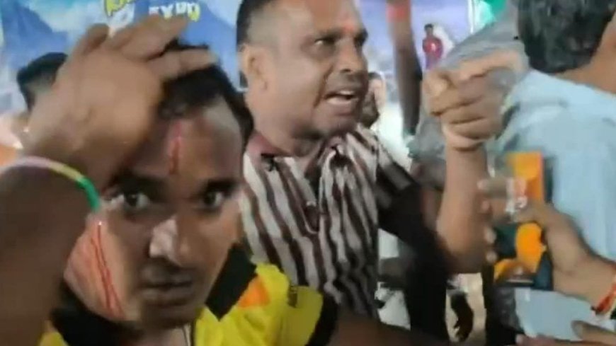 गरबा में भिड़ंत : बजरंग दल और दुर्गा समिति के युवकों में मारपीट, युवक घायल