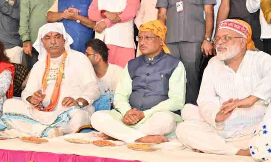 सीएम विष्णु देव साय ने संत बाबा हरदास राम साहिब जी की बरसी पर किया नमन, प्रदेश की खुशहाली की कामना