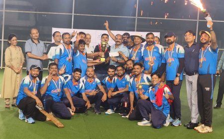 स्पर्श कॉरपोरेट कप सीज़न 01 का शानदार समापन: रोमांचक फाइनल में स्पर्श की टीम ने खिताब जीता