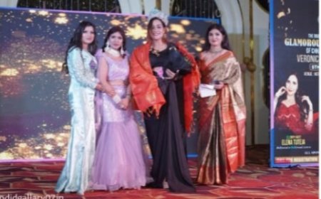 यूके प्रेजेंट ग्लैमरस किंग एंड क्वीन ऑफ छत्तीसगढ़ 2025: मंच पर चमका प्रतिभाओं का सितारा, वेरोनिका अवार्ड शो में दिखा ग्लैमर और हुनर का संगम