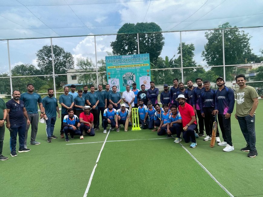 स्पर्श कॉरपोरेट कप सीज़न-01 रोमांच पर, कल होंगे क्वालीफ़ायर और ग्रैंड फ़ाइनल मुकाबले