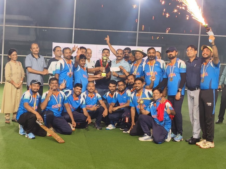 स्पर्श कॉरपोरेट कप सीज़न 01 का शानदार समापन: रोमांचक फाइनल में स्पर्श की टीम ने खिताब जीता