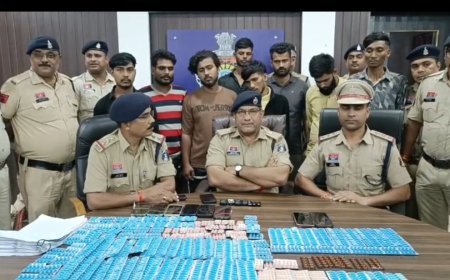 दुर्ग में ऑपरेशन विश्वास की बड़ी कामयाबी: 8 तस्कर धराए, 2.5 हजार नशीले कैप्सूल जब्त