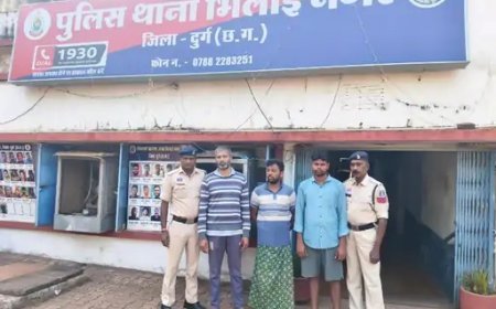 सब्जी की आड़ में गांजा तस्करी — ओडिशा से सप्लाई करने वाले तीन तस्कर दुर्ग में गिरफ्तार