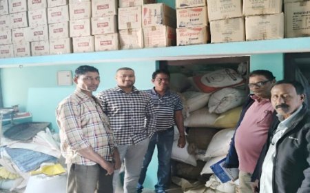 धान खरीदी से पहले प्रशासन की सख्ती, 345 कट्टा अवैध धान जब्त