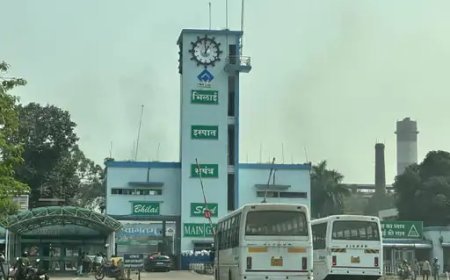 भिलाई स्टील प्लांट में मजदूर की मौत, प्रबंधन पर FIR:पाइप शिफ्टिंग के दौरान आग में झुलसा; सुरक्षा के नहीं थे इंतजाम