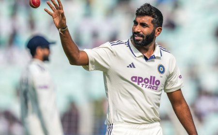 “कोलकाता टेस्ट में बुमराह की सुनामी: पंत का सुपर कैच, टॉस में गांधी–मंडेला वाला स्पेशल सिक्का”