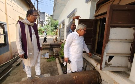 नगर निगम की सुरक्षा पर उठे सवाल: फिल्टर प्लांट पहुँचे वोरा, सुधार के 5 अहम सुझाव दिए