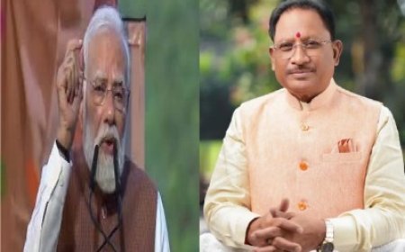 गुजरात में जनजातीय गौरव दिवस कार्यक्रम में शामिल PM मोदी बोले- छत्तीसगढ़ राज्य का कायाकल्प कर रहे CM साय