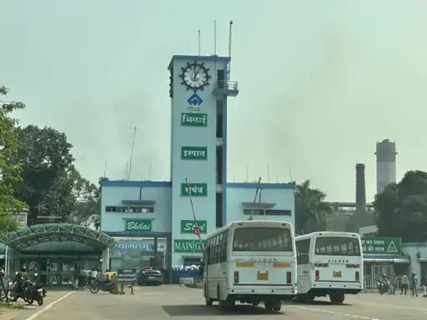 भिलाई स्टील प्लांट में मजदूर की मौत, प्रबंधन पर FIR:पाइप शिफ्टिंग के दौरान आग में झुलसा; सुरक्षा के नहीं थे इंतजाम