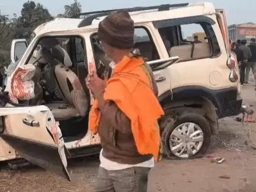 NH-49 पर भीषण हादसा: ट्रक-स्कॉर्पियो की टक्कर में 5 की मौत, दो सेना के जवान शामिल